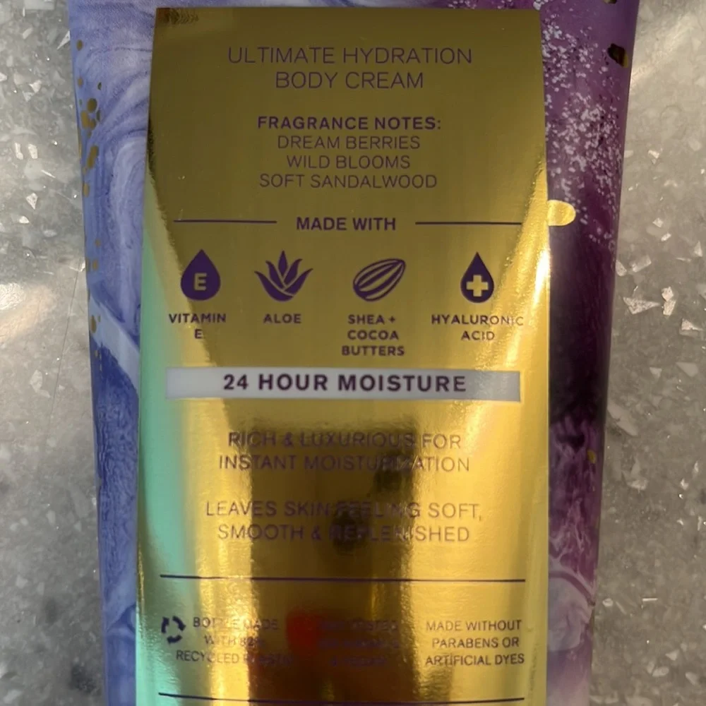 Bath & Body Amethyst Waves body cream NWT - Picture 5 of 7